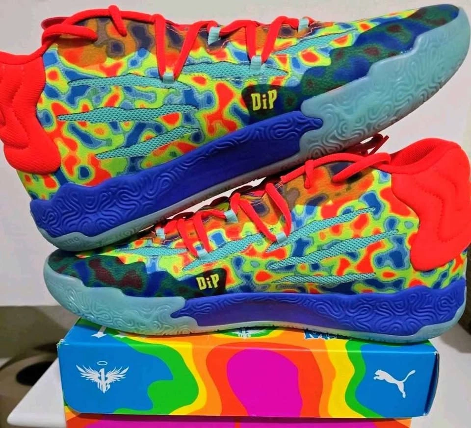 🥳NEW🤩 Puma LaMelo Ball MB.03 GutterMelo - Size 9 - photo 3