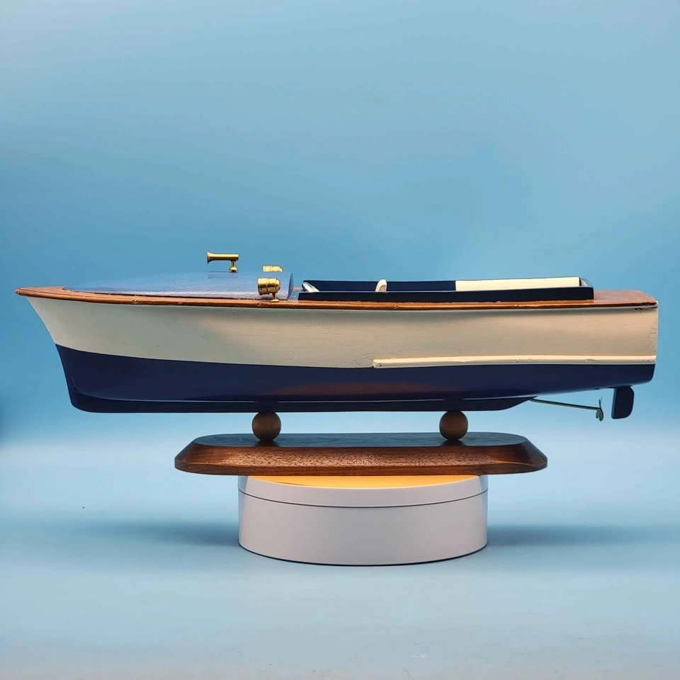 Vintage Wooden Runabout Model 16" Chris Craft Style - photo 3