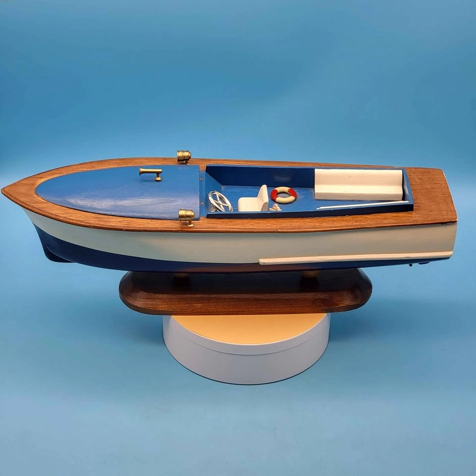Vintage Wooden Runabout Model 16" Chris Craft Style - photo 4