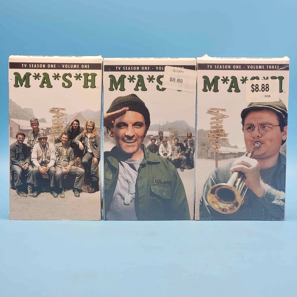 M*A*S*H TV Series - Season 1 (3 VHS Tapes)