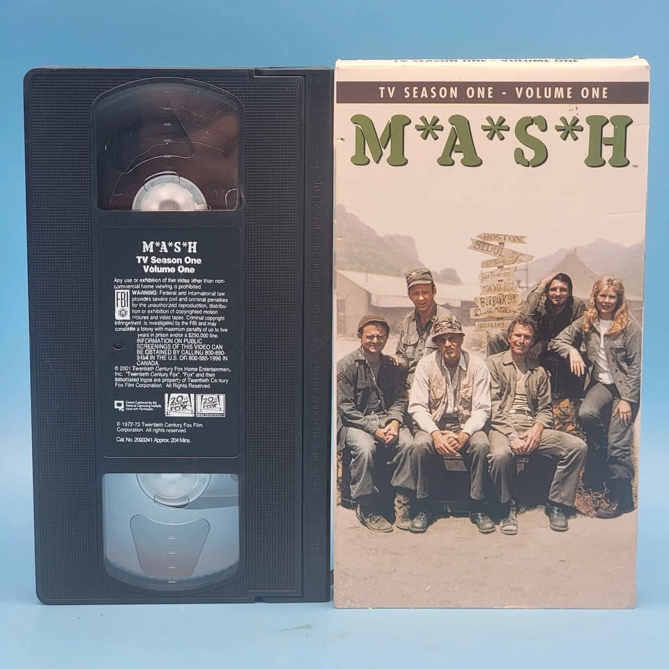 M*A*S*H TV Series - Season 1 (3 VHS Tapes) - photo 2