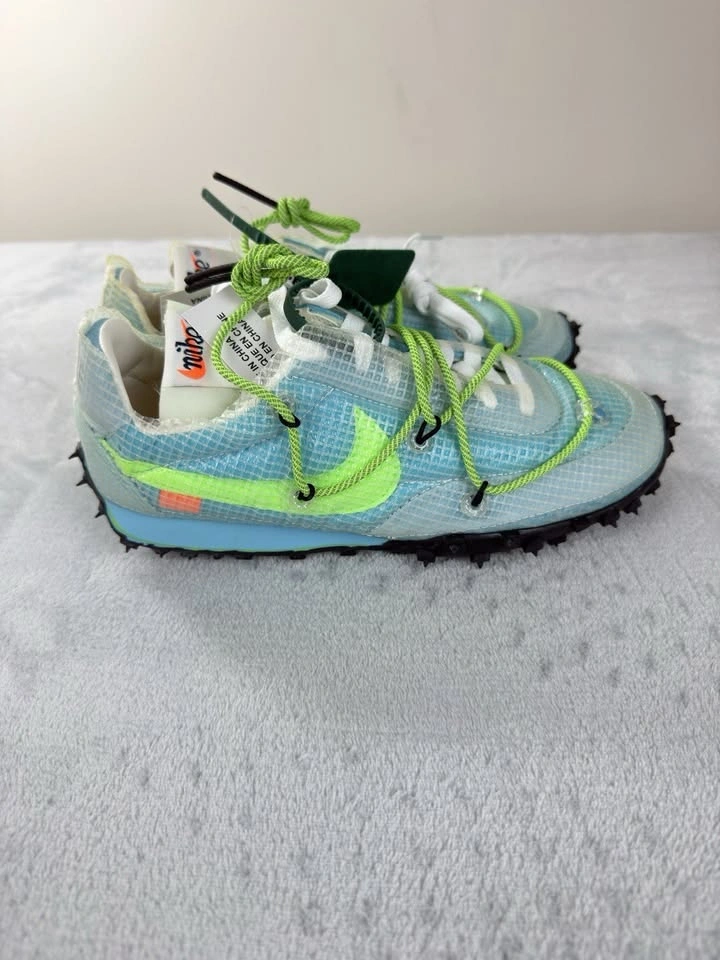 Nike x Off-White Waffle Racer Vivid Sky 2019 DS Size 8W/6.5M - photo 5