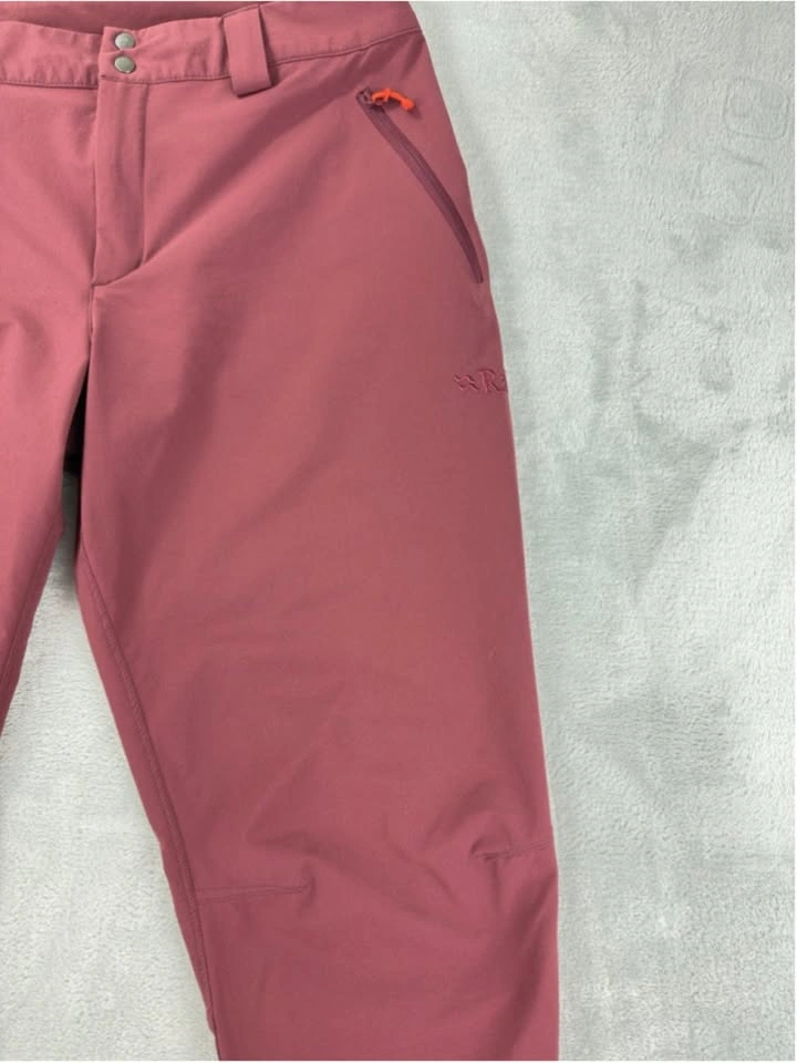Rab Incline Pants Womens Small Red Matrix Softshell Hiking - photo 4