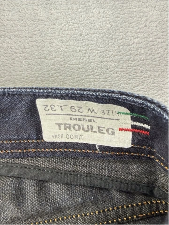 Diesel Trouleg Bootcut Jeans Men Size 32 W x 33 L Button Fly - photo 2