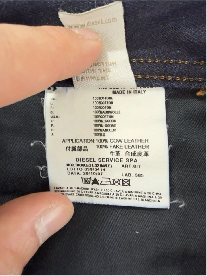 Diesel Trouleg Bootcut Jeans Men Size 32 W x 33 L Button Fly - photo 4