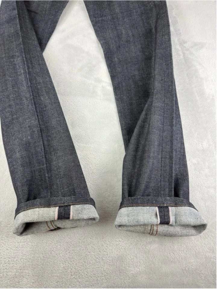 Naked & Famous NWT Men's WeirdGuy Stretch Red Selvedge Sz 28x31 - photo 2