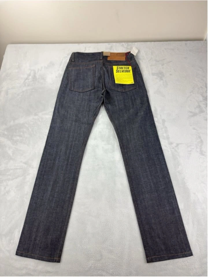 Naked & Famous NWT Men's WeirdGuy Stretch Red Selvedge Sz 28x31 - photo 3