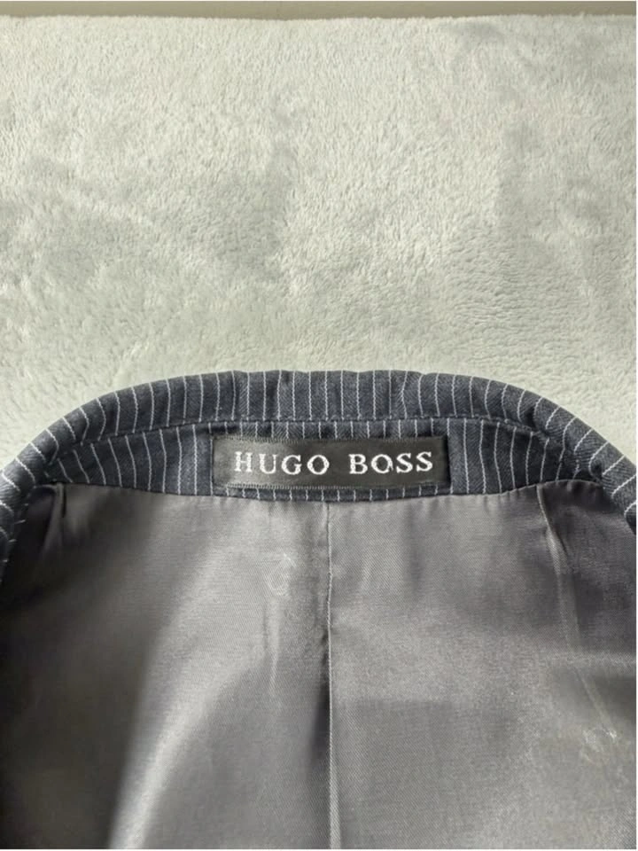 Boss Hugo Boss 2 Piece Set Pinstripe Men 85% Wool, 15% Polyester - photo 4