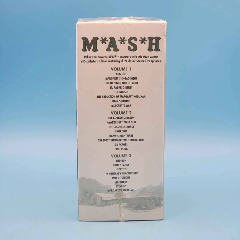 M*A*S*H TV Series Season 5 Complete 3 VHS Tape Box Set - photo 2