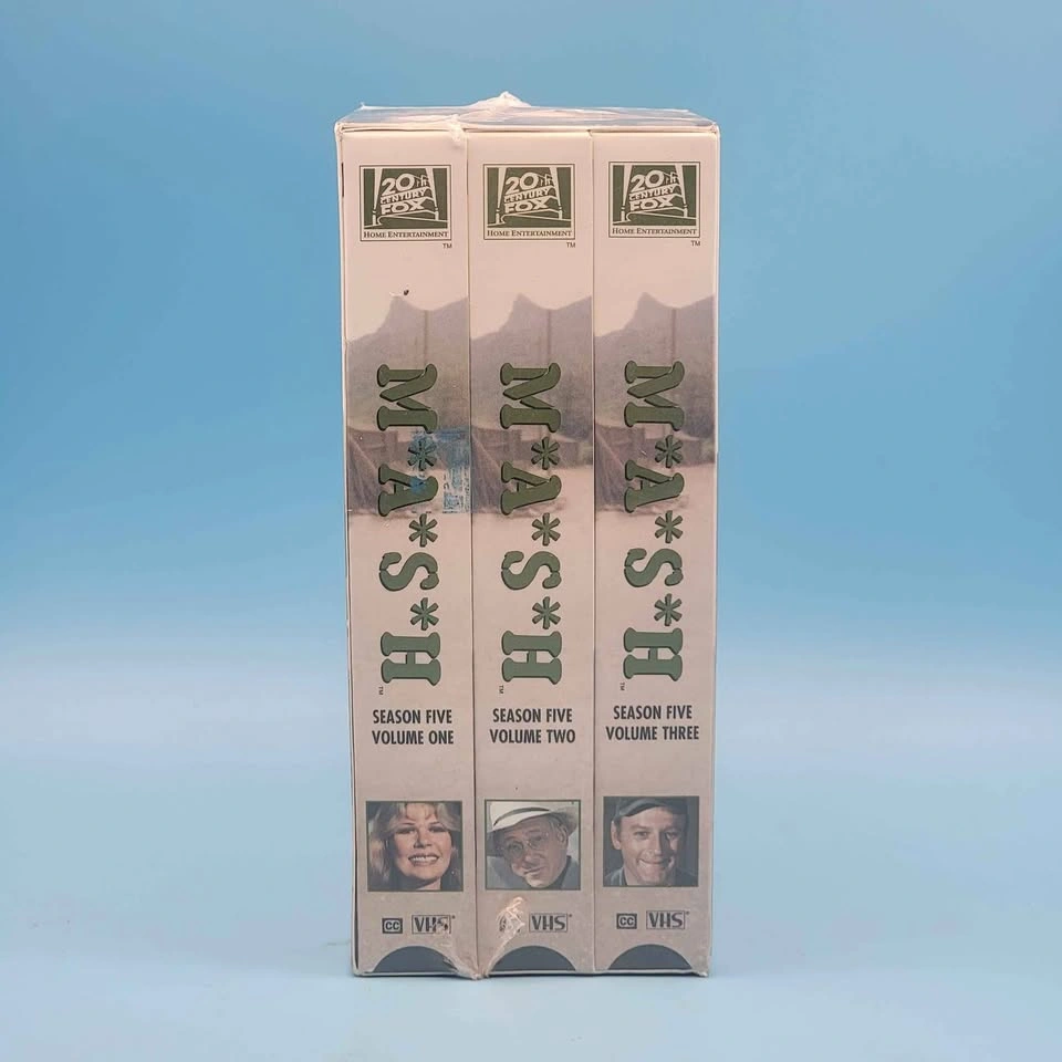 M*A*S*H TV Series Season 5 Complete 3 VHS Tape Box Set - photo 3
