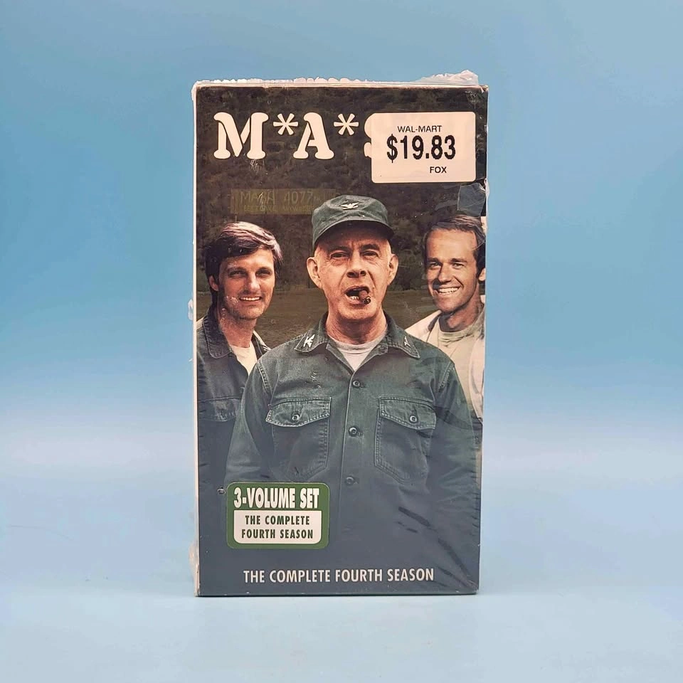 NEW/SEALED M*A*S*H TV Series Season 4 Complete 3 VHS Set