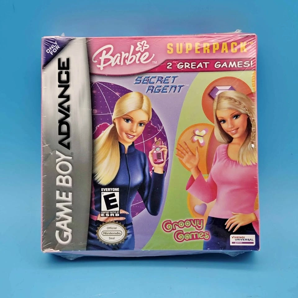 NEW/SEALED Nintendo DS/GBA Barbie Superpack (2 Games)