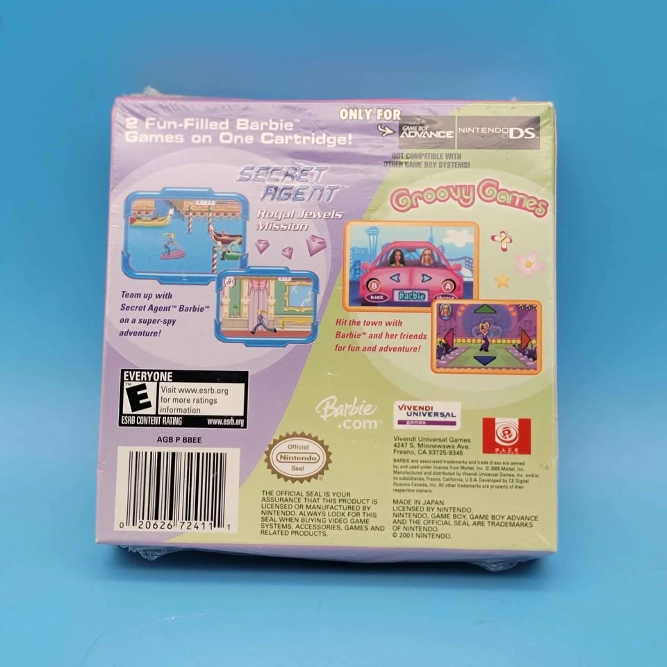 NEW/SEALED Nintendo DS/GBA Barbie Superpack (2 Games) - photo 2