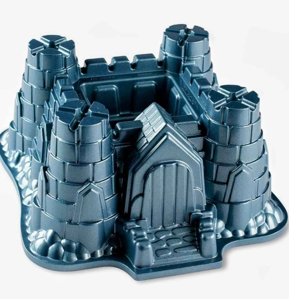 Nordic Ware PROCAST CASTLE BUNDT PAN Cast Aluminum Graphite - photo 2