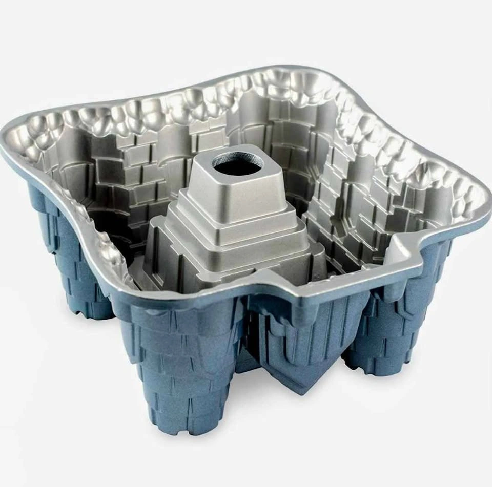 Nordic Ware PROCAST CASTLE BUNDT PAN Cast Aluminum Graphite - photo 4