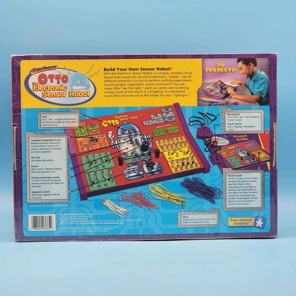 NEW/SEALED GeoSafari OTTO Electronic Sensor Robot - photo 2