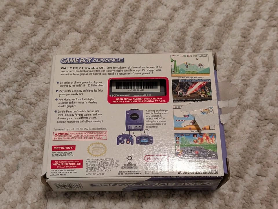 GameBoy Advance - Glacier - CIB - photo 3