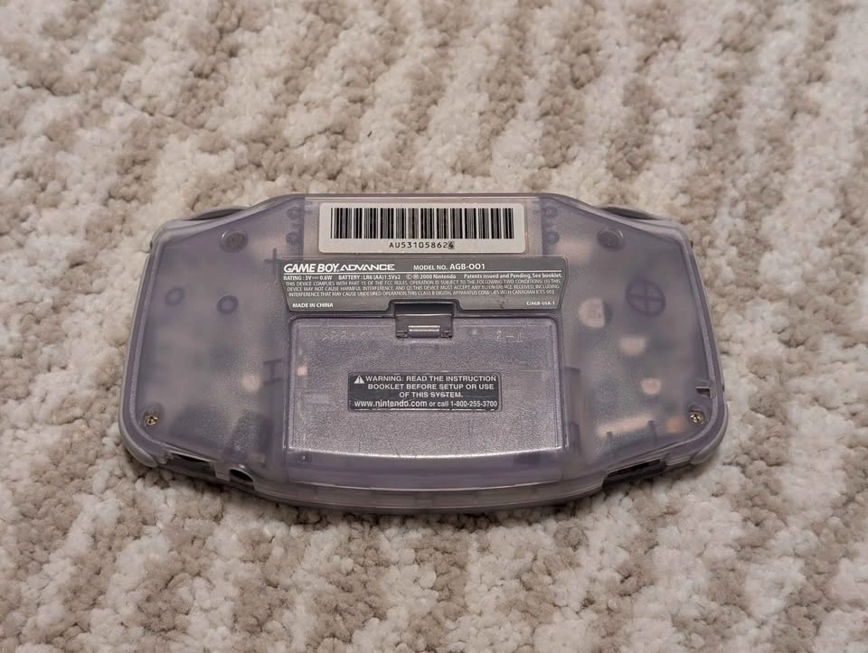 GameBoy Advance - Glacier - CIB - photo 5