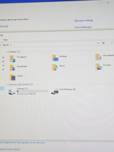 Gateway SX2110G Desktop, 500GB, 8GB RAM, Windows 10 - photo 5