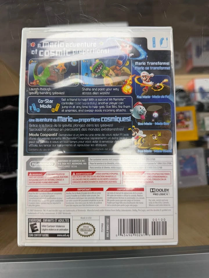 Super Mario Galaxy - WII SEALED - photo 2