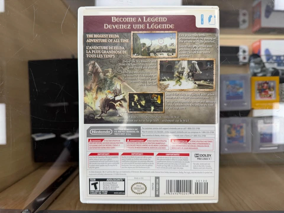 The Legend Of Zelda Twilight Princess - WII CIB - photo 2