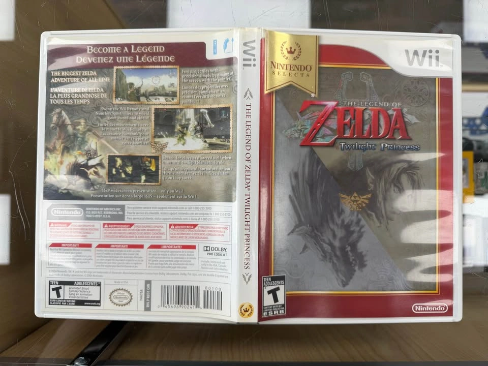 The Legend Of Zelda Twilight Princess - WII CIB - photo 4