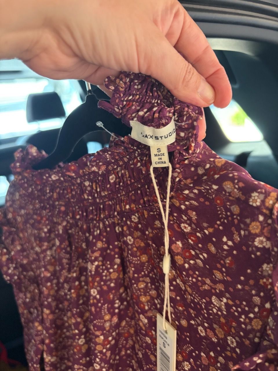 Max Studio Floral Long Sleeve Blouse with Tags - photo 2