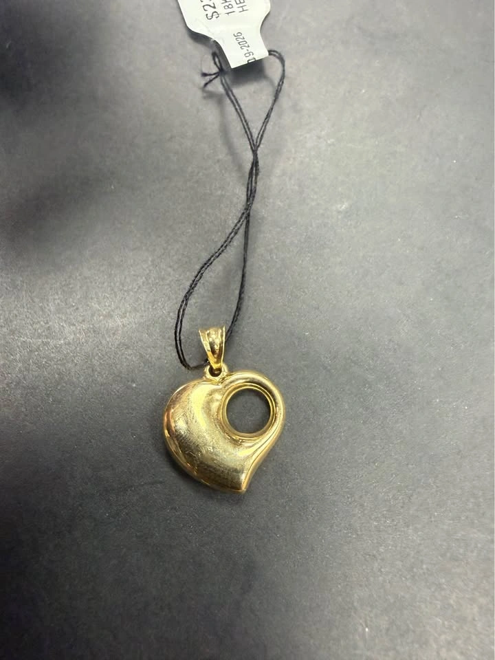 18KT 1.01GR Heart Pendant - photo 2