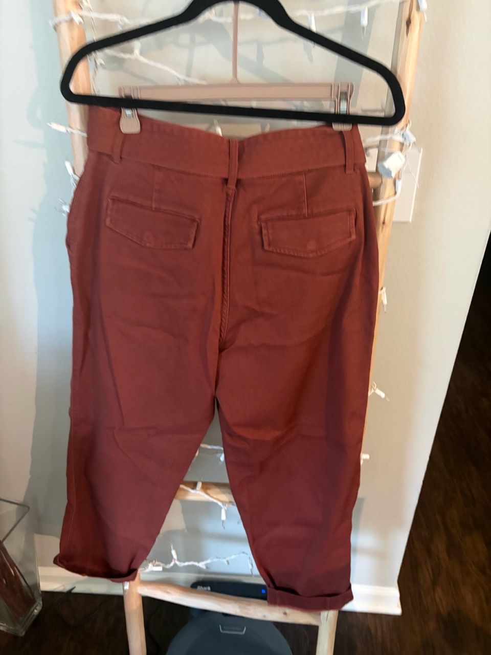A new Day/Rust Red Casual Chino Pants