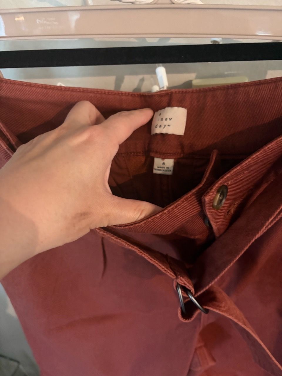 A new Day/Rust Red Casual Chino Pants - photo 2