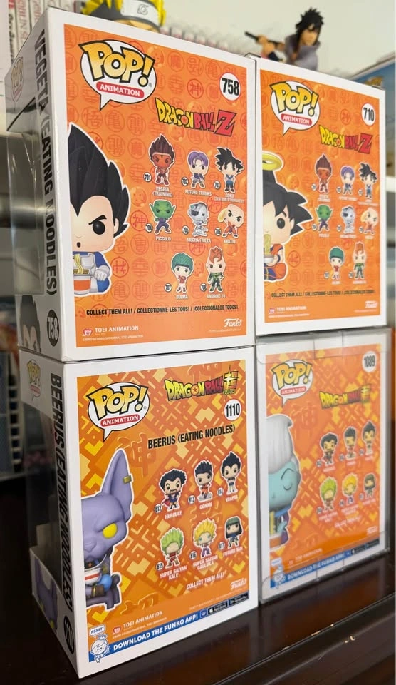 Dragon Ball Eating Noodles COMPLETE SET #710 #758 #1089 #1110 - photo 2