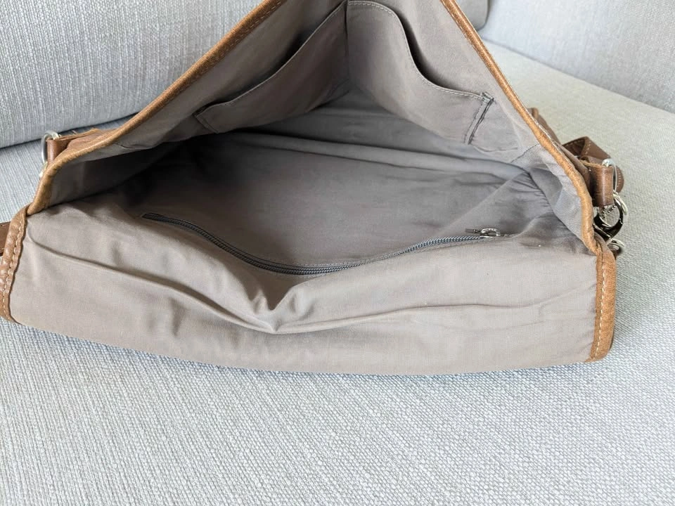 Vintage Roots Tribe leather laptop bag - photo 5