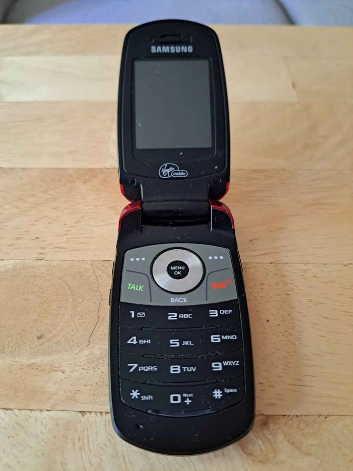 Samsung SPH M300 Flip Phone With Battery No Charger Untested - photo 2