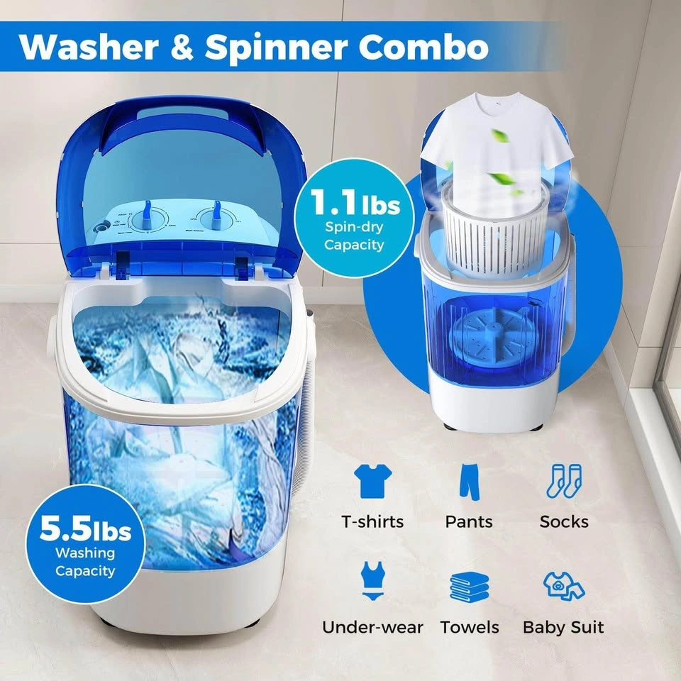 New COSTWAY Mini Portable Washing Machine - photo 2