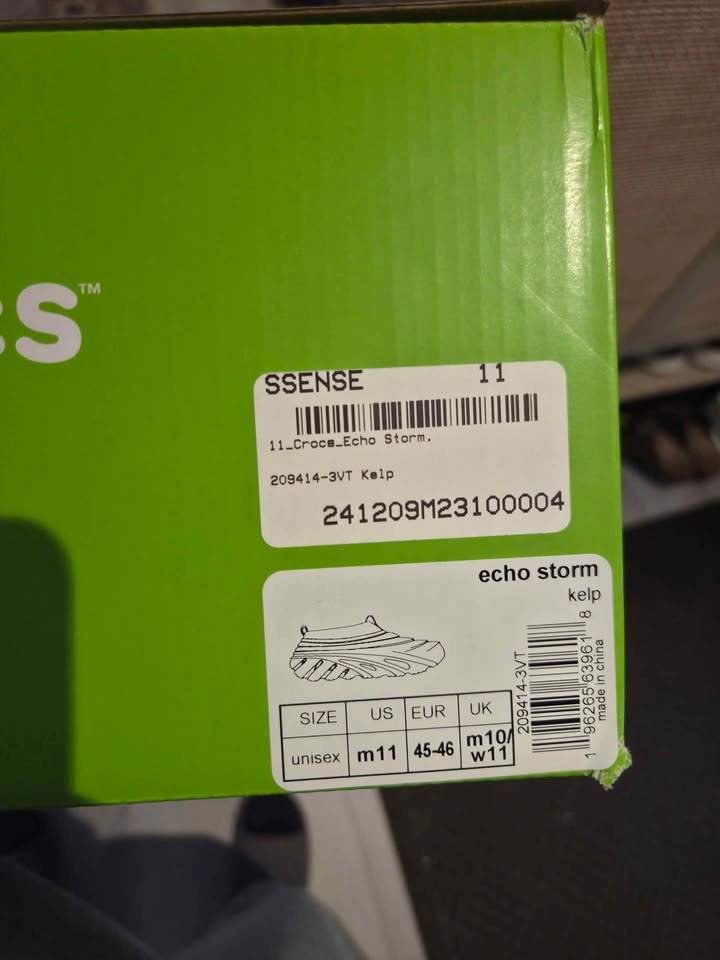 Crocs Echo Storm Kelp Size 11 Men - photo 3