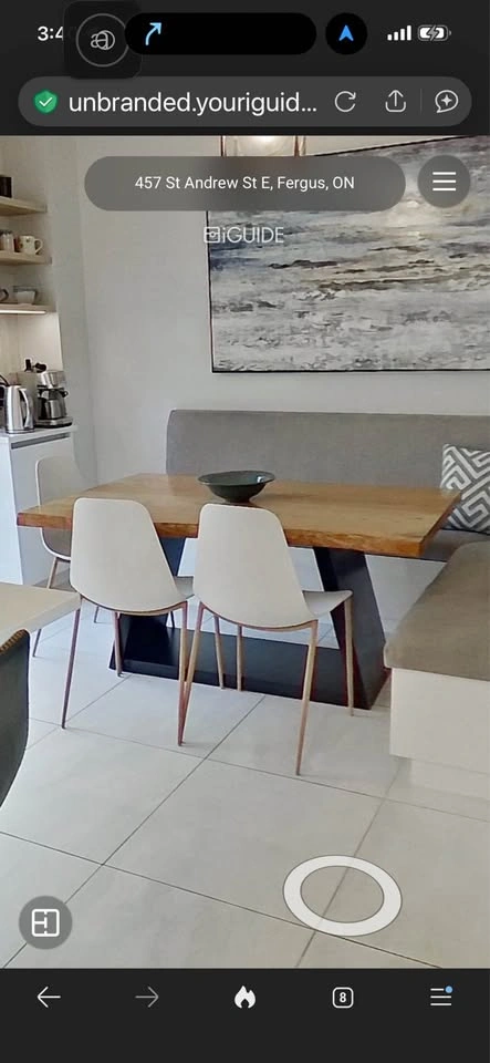 Live Edge Wood Dining Table with 3 Chairs - photo 2