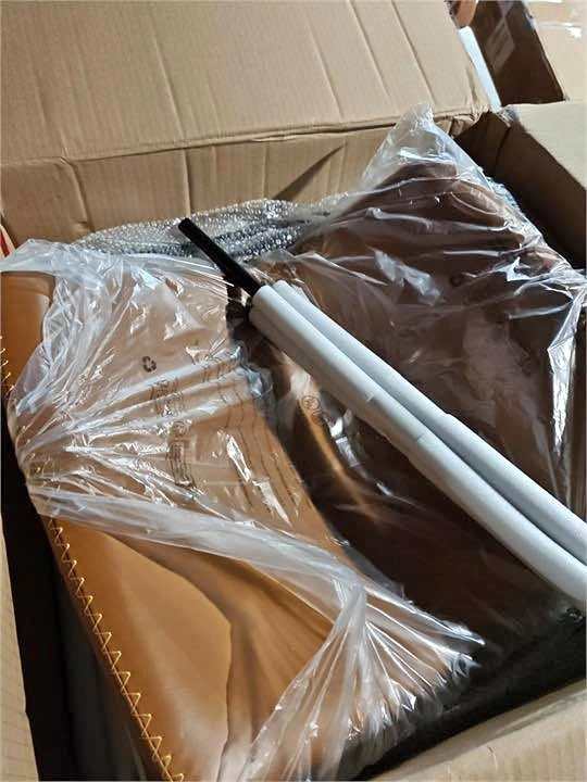 4 Faux Leather Barstools