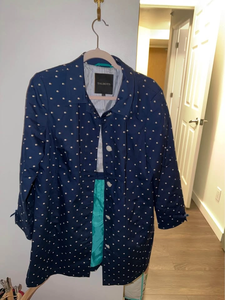 Polka dot jacket size 12 - photo 2