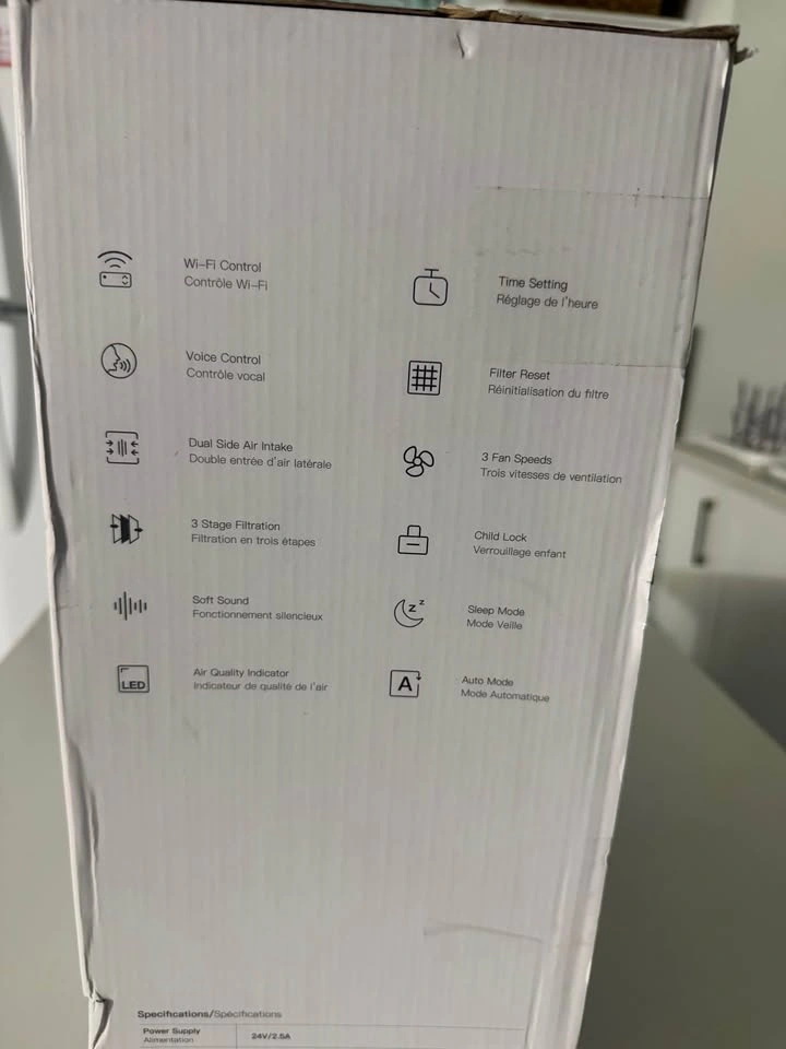 MORENTO Wifi Air Purifier MR5866 - photo 3