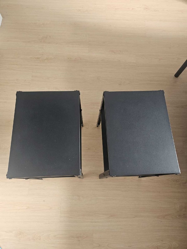 Black IKEA bedside tables - photo 3