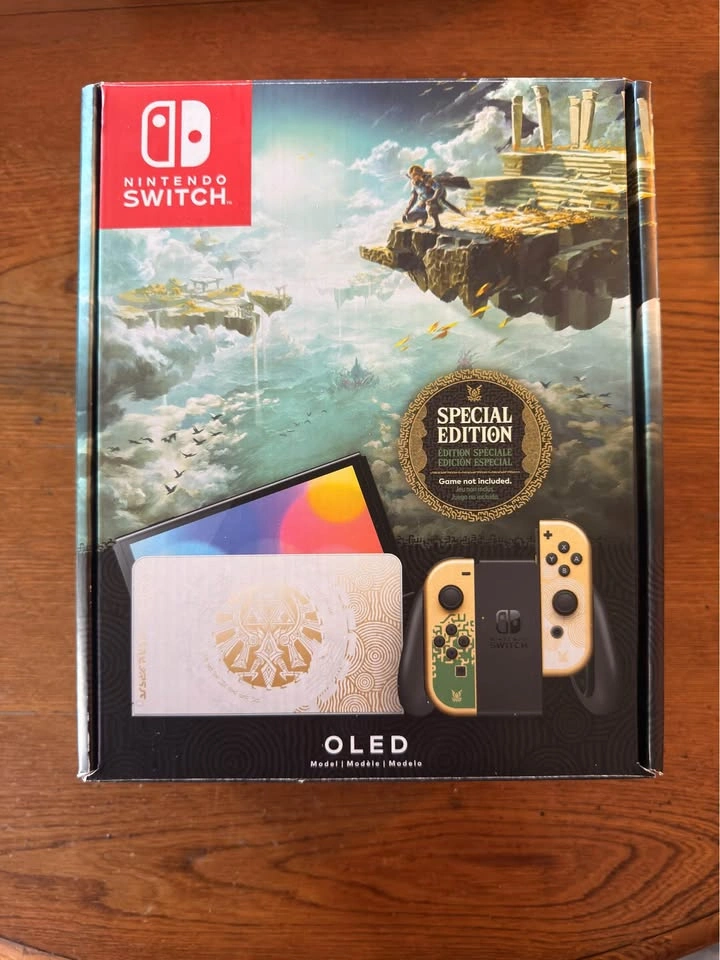OLED Zelda Special Edition Switch Bundle - photo 4