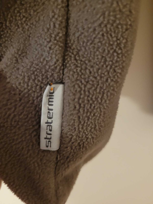 Vintage Quechua Forclaz 200 Men's Brown Taupe Fleece Jacket - photo 4