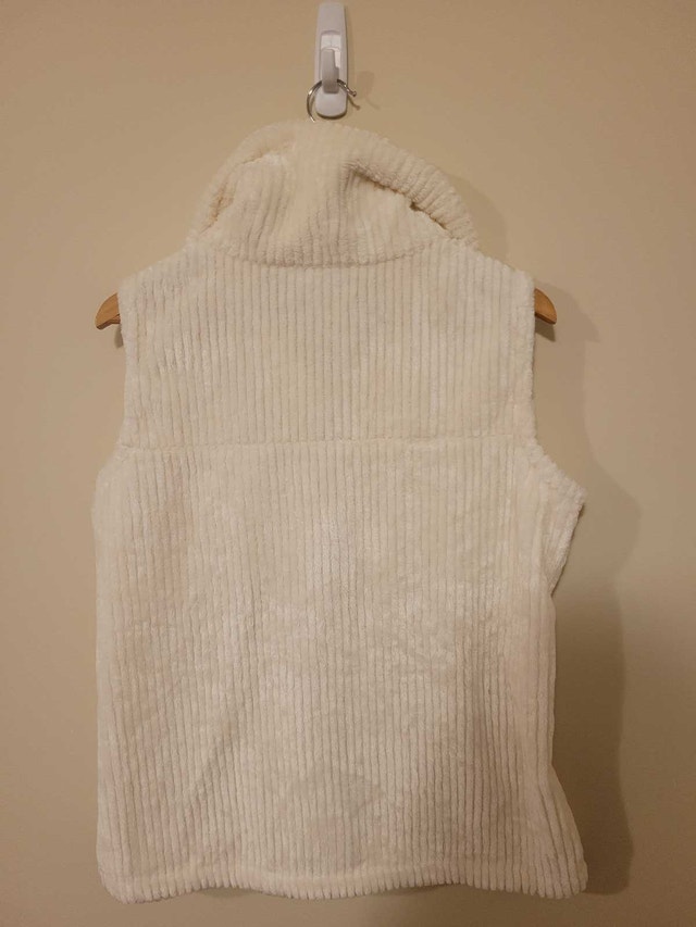 Columbia Women's Sherpa Vest Sz L Cream White - photo 2