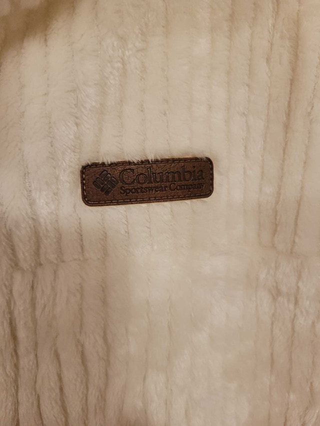 Columbia Women's Sherpa Vest Sz L Cream White - photo 4