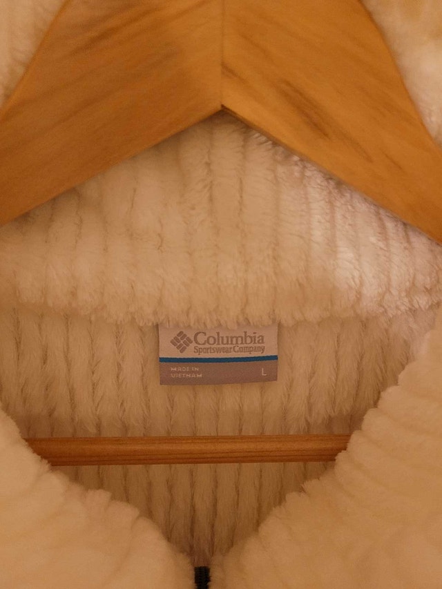 Columbia Women's Sherpa Vest Sz L Cream White - photo 5