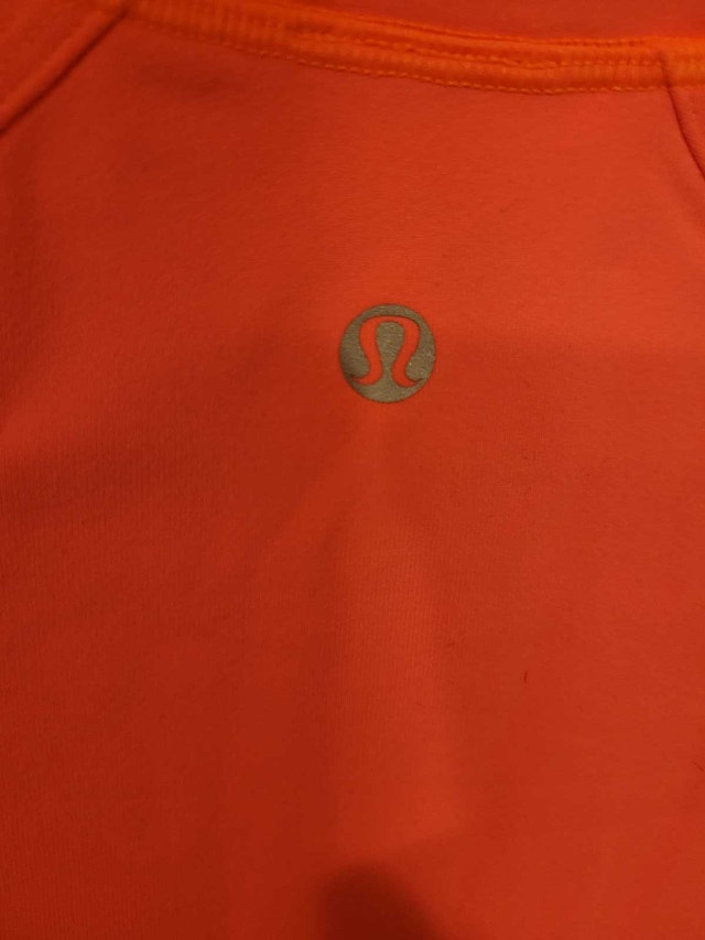 New Women’s Lululemon Nice Asana Coral Pink Zip-Up Jacket Size L - photo 5