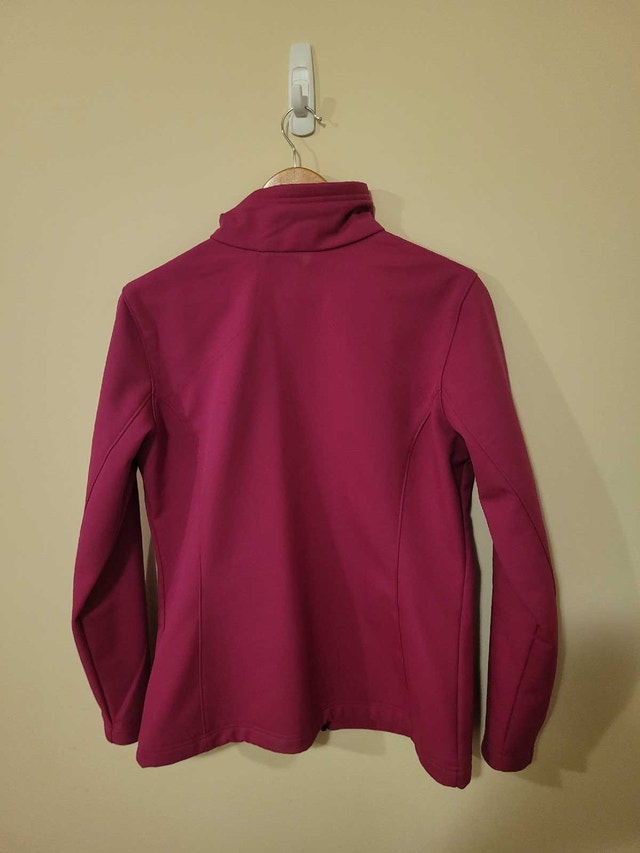 New Columbia Women's Magenta Softshell Jacket Size Large - photo 2