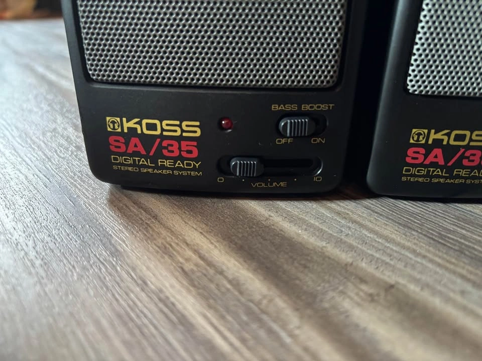 KOSS SA/35 PORTABLE DESKTOP SPEAKERS WITH BASS BOOST - photo 3