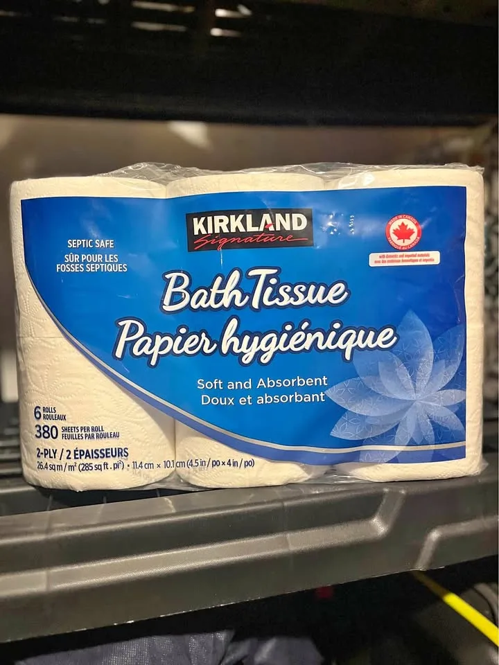 Kirkland 2-Ply Toilet Paper - 6 Rolls in Package