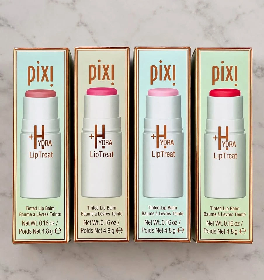 Brand new Pixi Hydra LipTreat Tinted Lip Balm Set